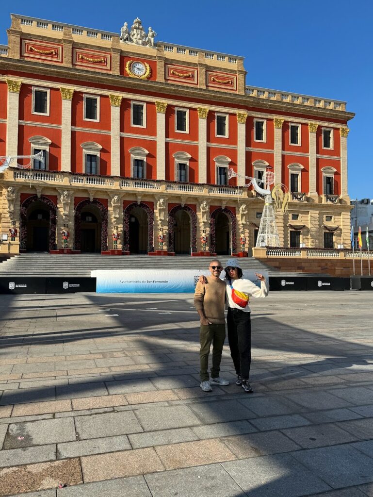 my wife and I are at Plaza Del Rey Square.